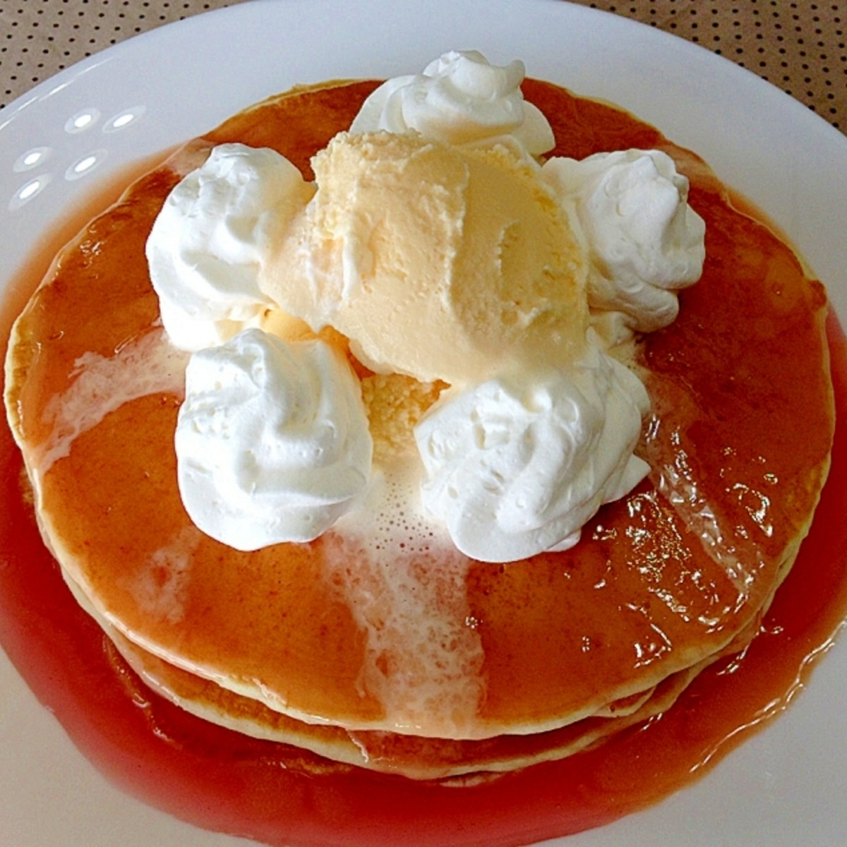 シナモンズ風 グァバシフォンパンケーキ レシピ 作り方 By 栗皮茶 楽天レシピ